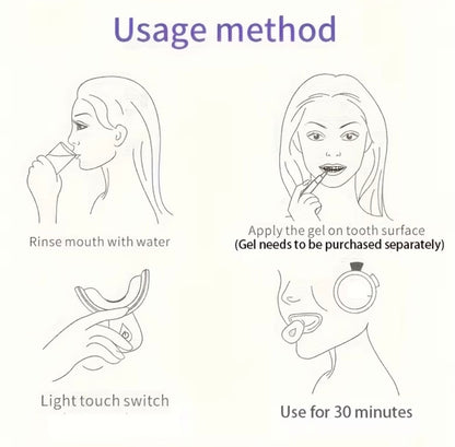 Novacare LED Light Teeth Whitening kit