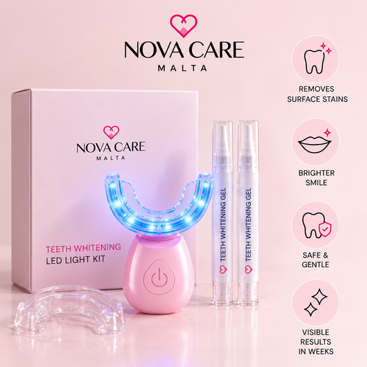 Novacare LED Light Teeth Whitening kit